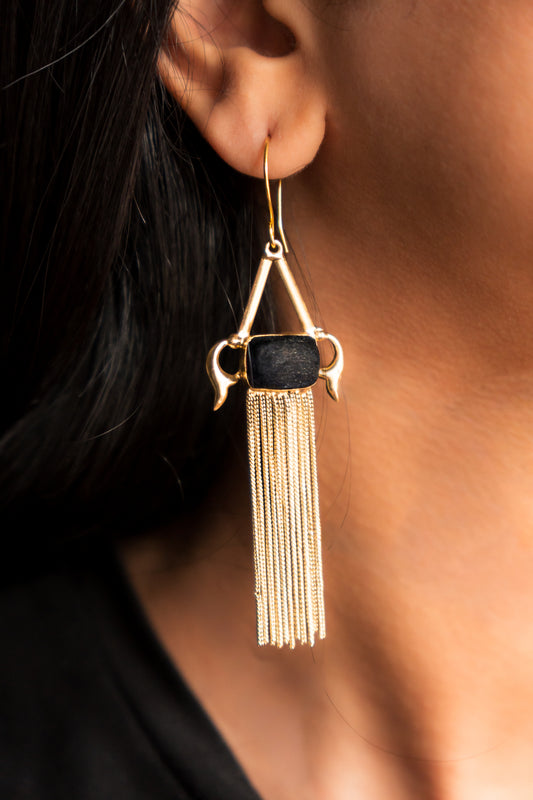 Gold Rush earring