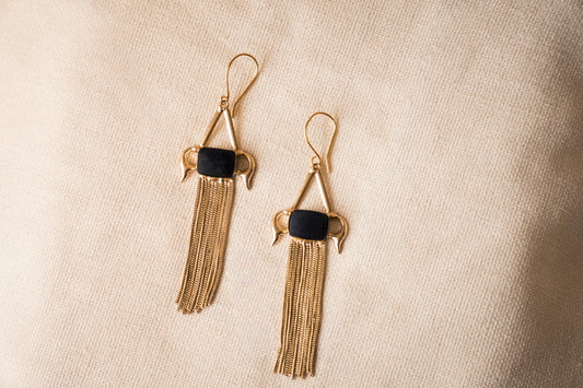 Gold Rush earring